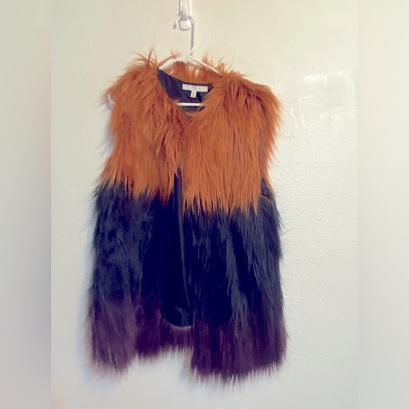 Multi color fall vest - Picture 1 of 4